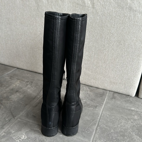 PRADA leather and nylon boots - Picture 3 of 10